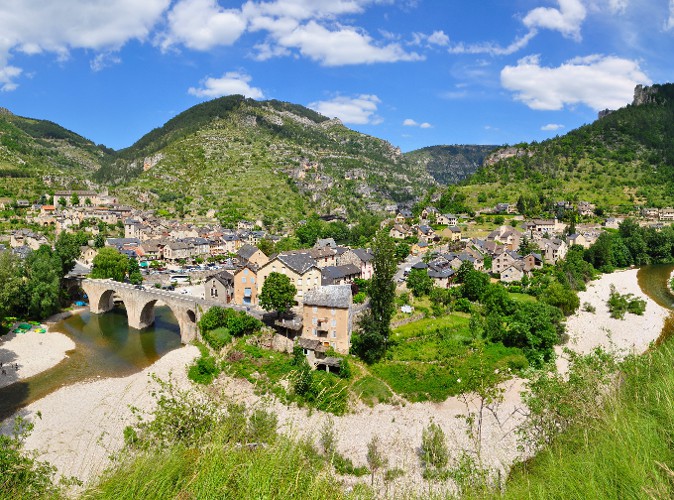 Sainte-Enimie-Gorges du Tarn-Frankreich