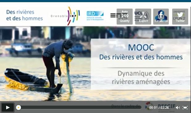 FUN MOOC Des rivières et des hommes