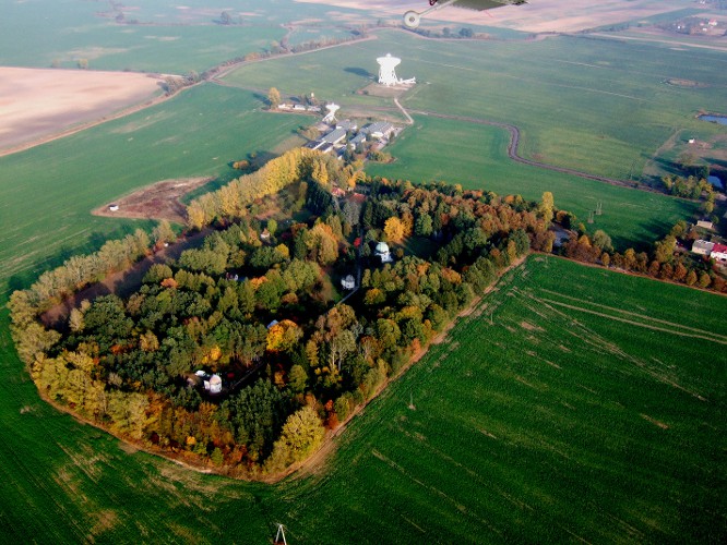 Piwnice aerial view
