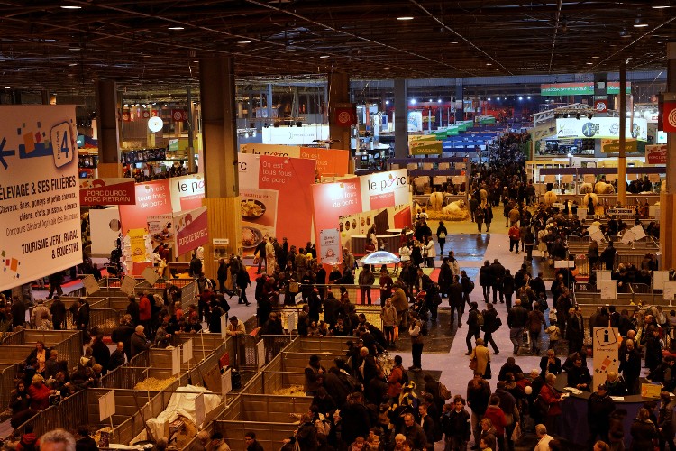 Salon de l'agriculture 2011 - Vue d'ensemble pavillon 1 -5