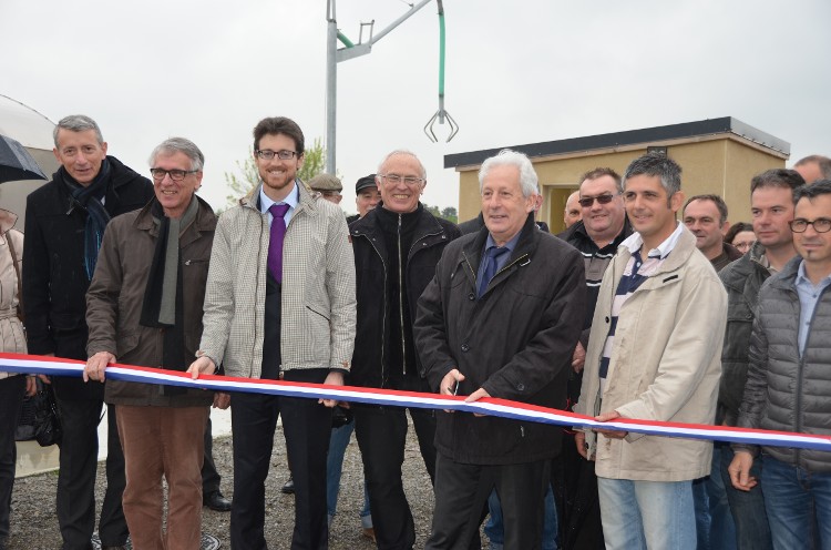 Inauguration de la station de lavage