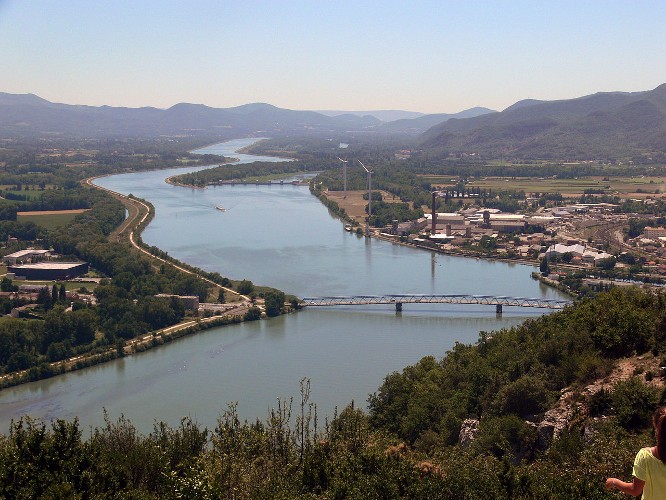 Le fleuve Rhône