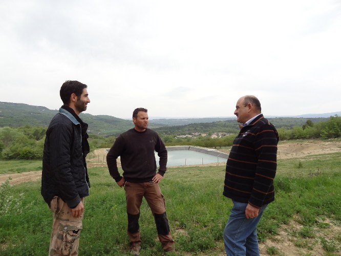 André Bernard, Frédéric Busi et Anthony Muscat