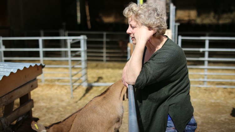 Marie Maurage, agricultrice