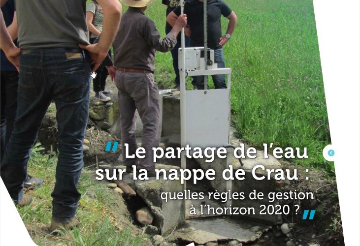 partage de l'eau sur la nappe de Crau