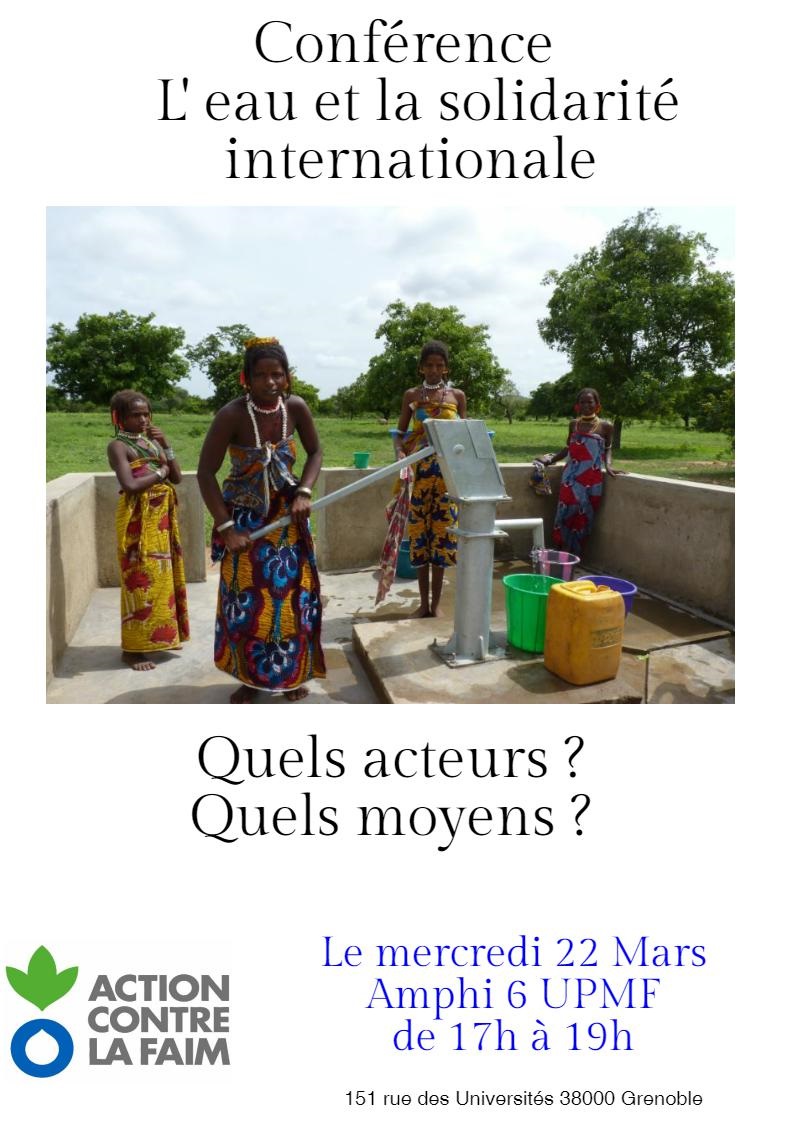 conférence eau