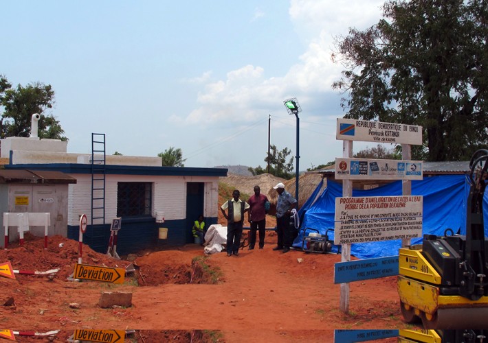 Solidarités Internationales - Mise en place du réseau d'eau potable à Kalemie (RDC)