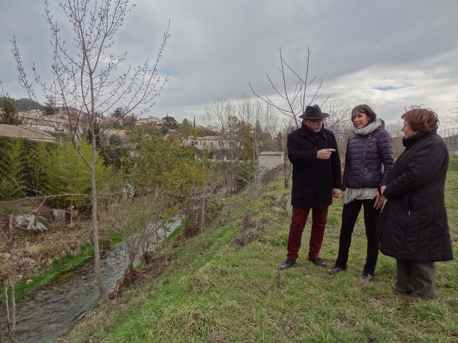 Christian Ollivier, Estelle Fleury et Danièle Garcia