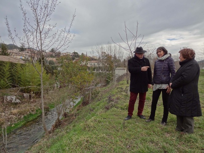 Christian Ollivier, Estelle Fleury et Danièle Garcia