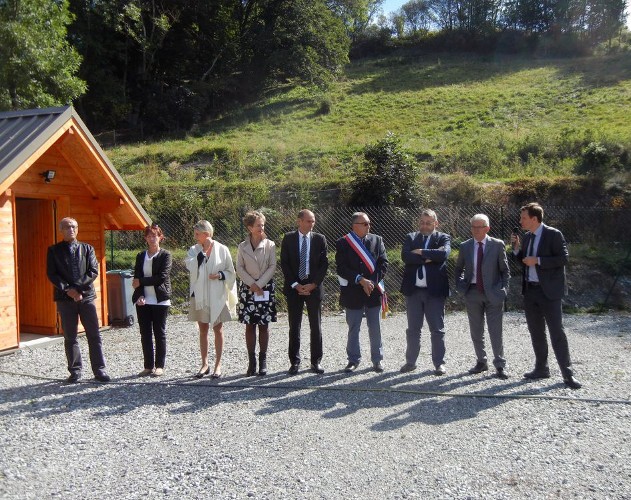 Inauguration de la STEP à La Motte-en-Champsaur
