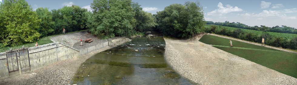 Site de Lachaux après travaux