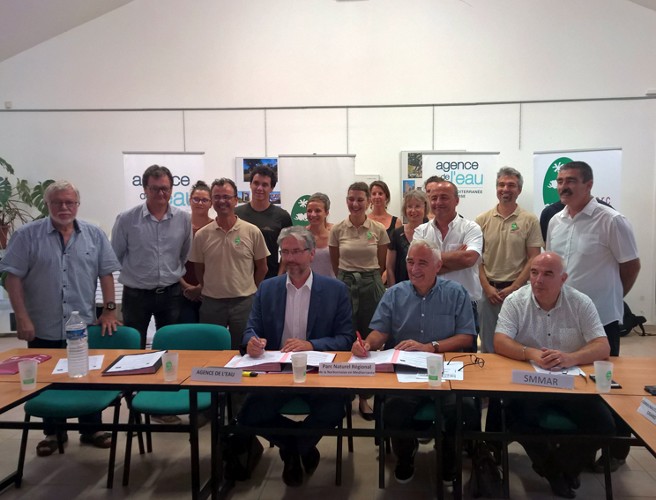 Partenariat agence de l'eau - PNR de la Narbonnaise