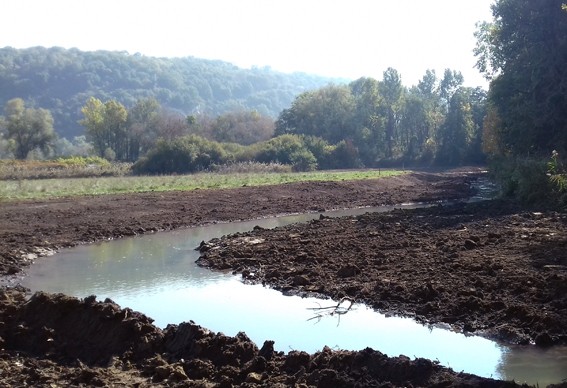 Renaturation du canal de Terre-Nue en Savoie