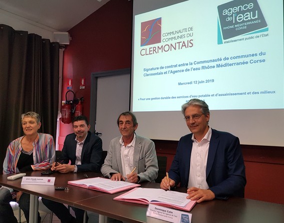 Le Clermontais signe un contrat pour une gestion durable des services d’eau