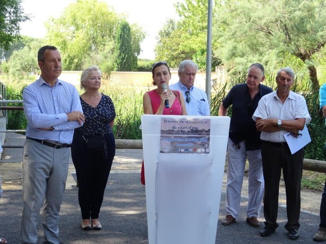 Restauration de la Viredonne et du Dardaillon - Inauguration du denrier tronçon