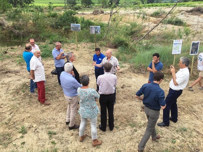 Restauration du Lauquet - Visite de sites pilotes