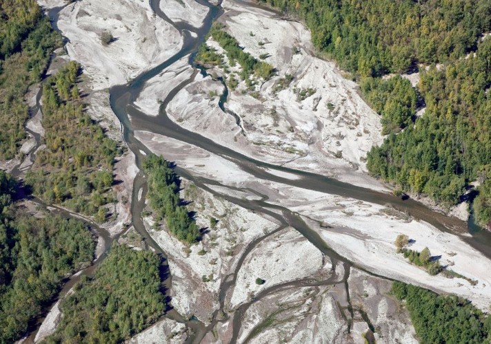 Rivières en tresses