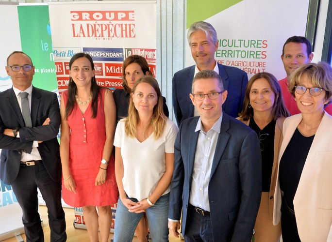 Herault Quand L Eau Et L Agriculture S Accordent Pour Travailler