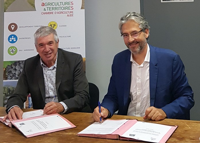 Aude L Agence De L Eau Et La Chambre D Agriculture Signent Un