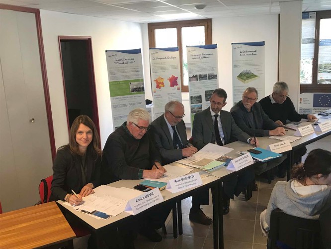 Signataires du contrat de rivière Bléone