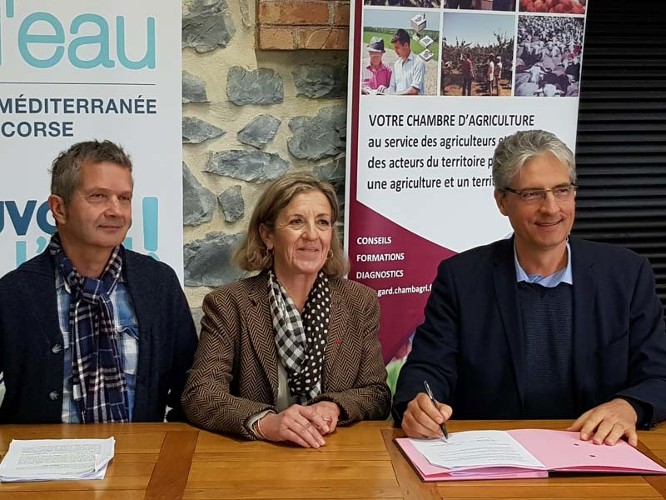 Magali Saumade, présidente de la CA du Gard