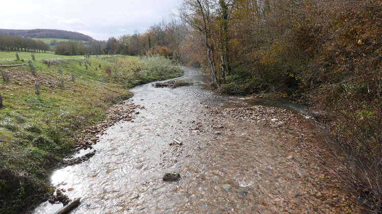 La rivière Herbasse