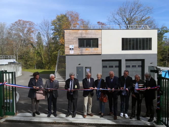 Inauguration STEP Moulin Neuf 38 73