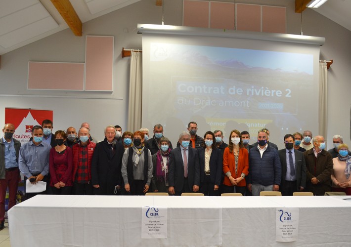 Signature Contrat de rivière Drac amont CLEDA
