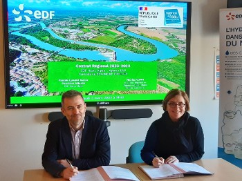 Partenariat entre EDF et l’agence de l’eau