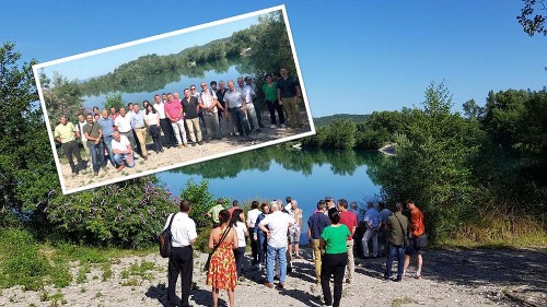 Et le lac redeviendra rivière Drôme