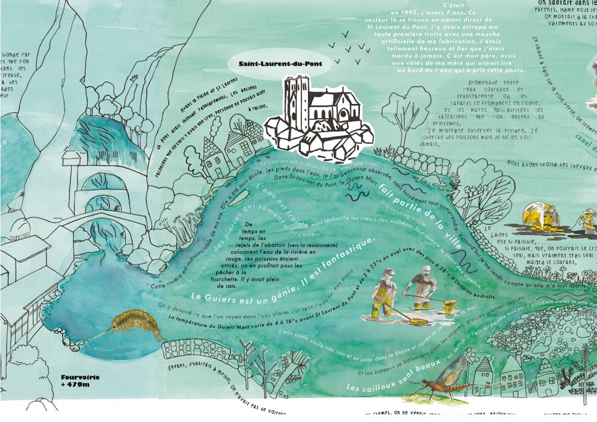 Carte sensible du Guiers