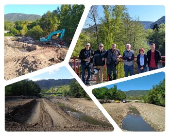 Ouvèze : la nature reprend son cours
