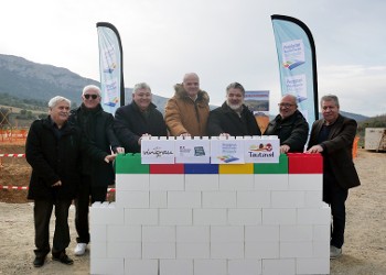 Pyrénées-Orientales : pose de la première pierre de l’usine de traitement d’eau potable de Tautavel et de Vingrau