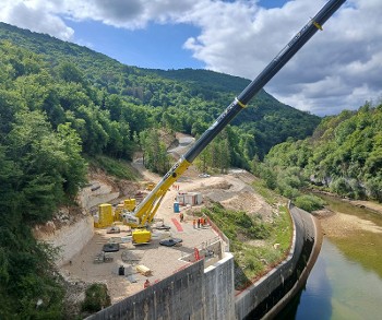 Projet d’hydroélectricité de Vouglans Saut-Mortier : le chantier a démarré !