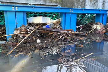 Pris dans les filets de La Ciotat : les macro-déchets stoppés