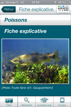 Appli Qualité des rivières Fiche explicative